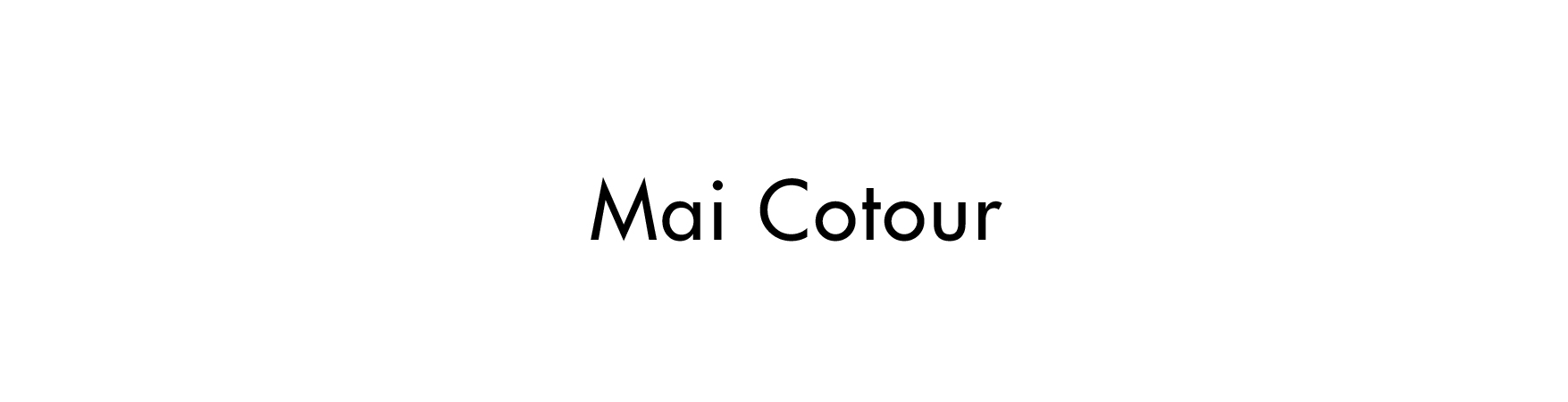 Mai Cotour